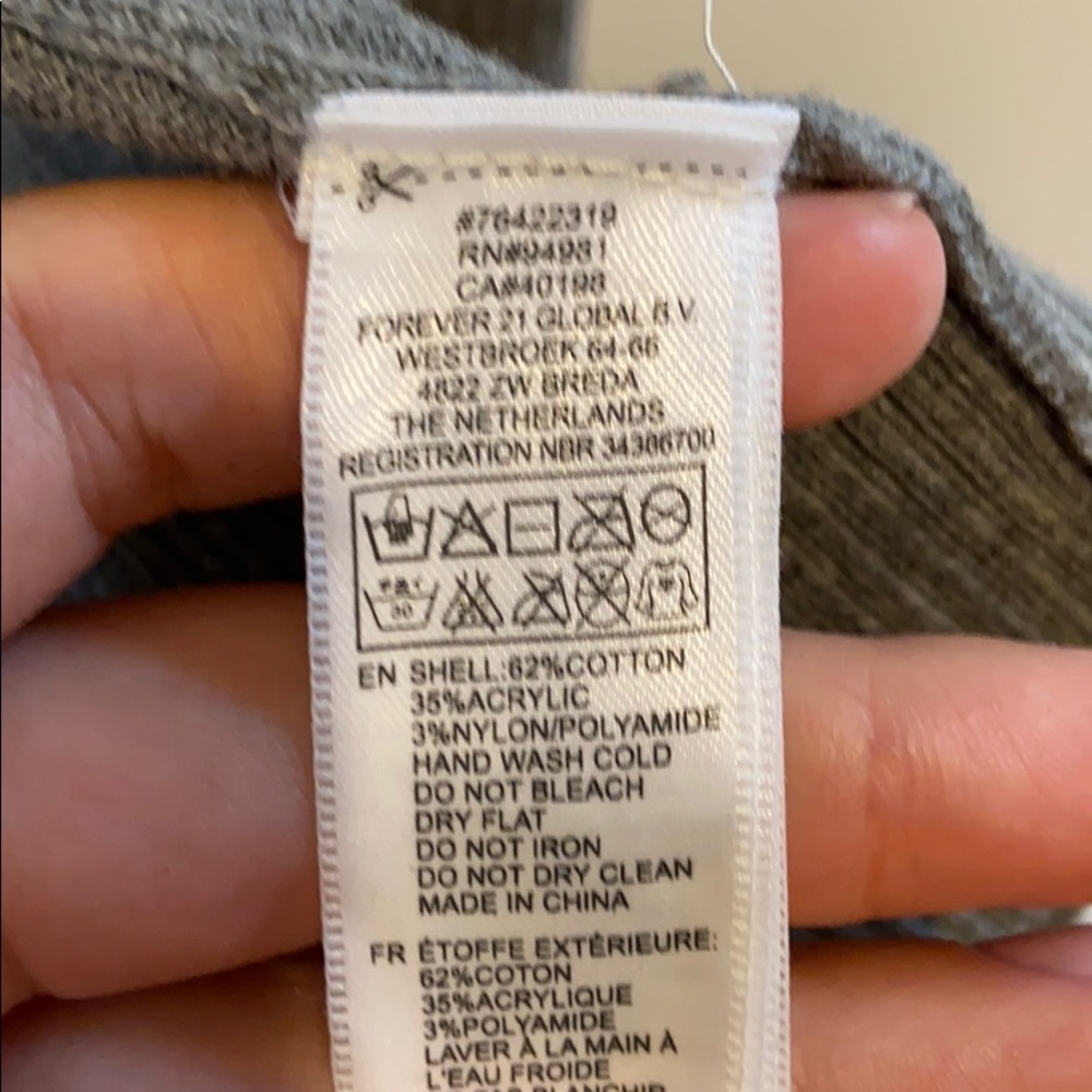 Gray Cardigan - Picture 3 of 7